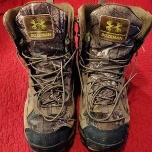 Under Armour Brown Camouflage Men's Boots
